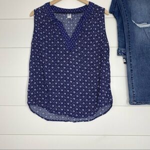 Old Navy Boho Print Sleeveless Tank size Large